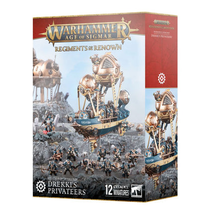 WARHAMMER AGE OF SIGMAR: REGIMENTS OF RENOWN KHARADRON OVERLORDS DREKKI'S PRIVATEERS