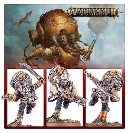 WARHAMMER AGE OF SIGMAR: KHARADRON OVERLORDS VONGRIM HARPOON CREW