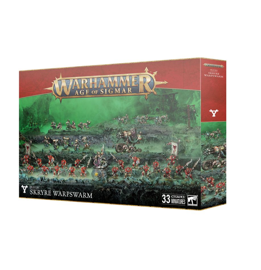 WARHAMMER AGE OF SIGMAR: SKAVEN SKRYRE WARPSWARM