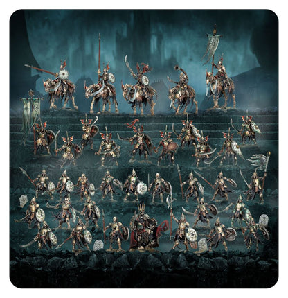 WARHAMMER AGE OF SIGMAR: SPEARHEAD SOULBLIGHT GRAVELORDS DEATHRATTLE TOMB HOST