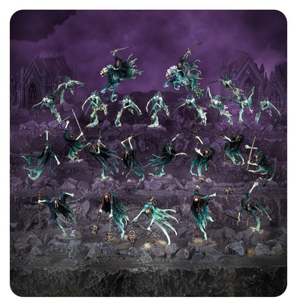 WARHAMMER AGE OF SIGMAR: SPEARHEAD NIGHTHAUNT CURSED SHACKLEHORDE