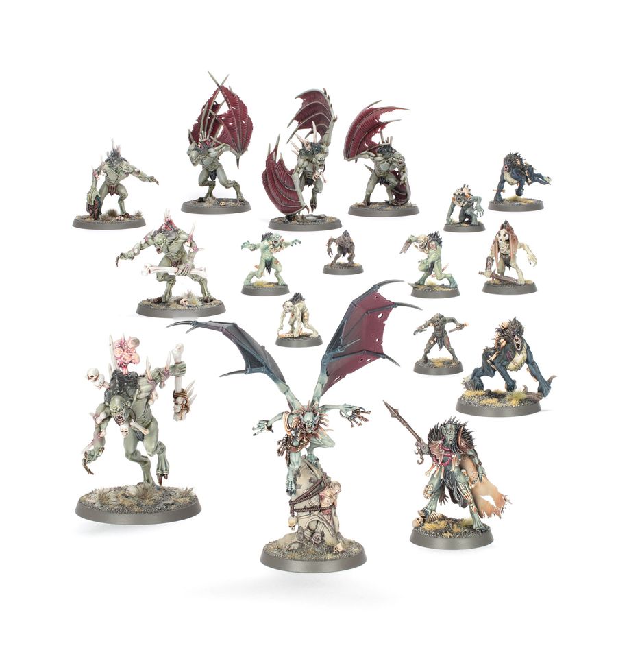 WARHAMMER AGE OF SIGMAR: SPEARHEAD FLEASH-EATER COURTS CHARNEL WATCH