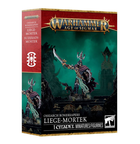 WARHAMMER AGE OF SIGMAR: OSSIARCH BONEREAPERS LIEGE-MORTEK