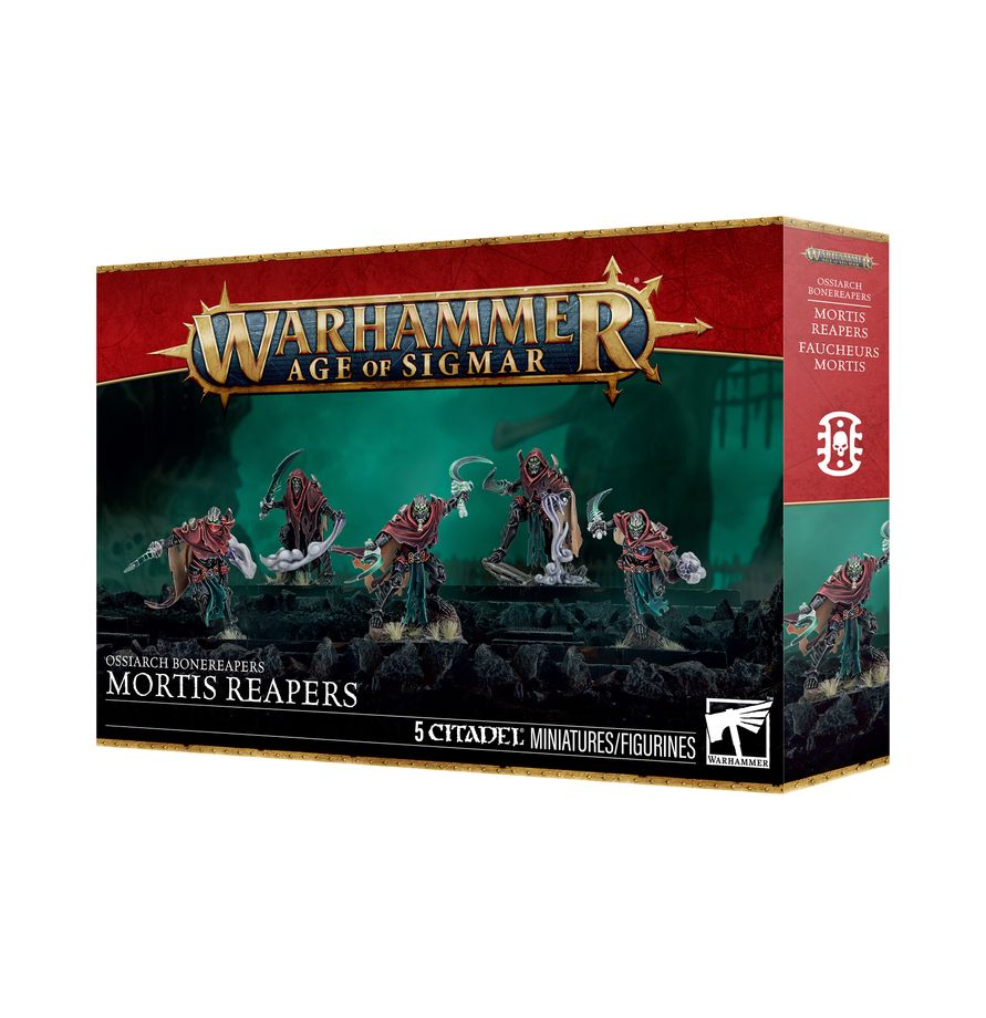 WARHAMMER AGE OF SIGMAR: OSSIARCH BONEREAPERS MORTIS REAPERS