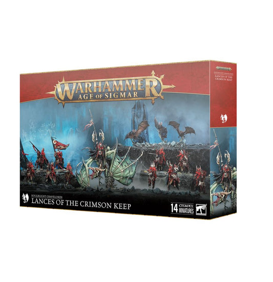 WARHAMMER AGE OF SIGMAR: SOULBLIGHT GRAVELORDS LANCES OF THE CRIMSON KEEP