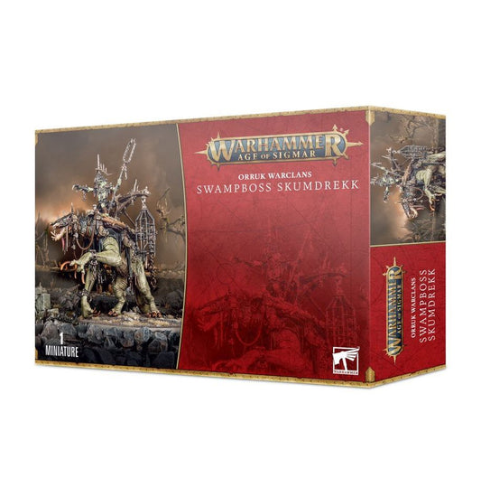 WARHAMMER AGE OF SIGMAR: ORRUK WARCLANS SWAMPBOSS SKUMDREKK