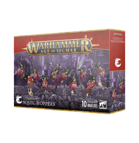 WARHAMMER AGE OF SIGMAR: GLOOMSPITE GITZ SQUIG HOPPERS