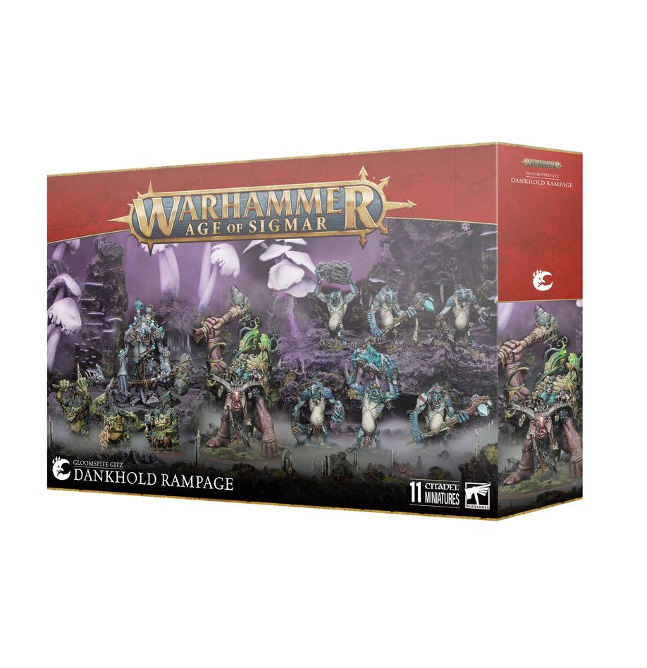 WARHAMMER AGE OF SIGMAR: GLOOMSPITE GITZ DANKHOLD RAMPAGE