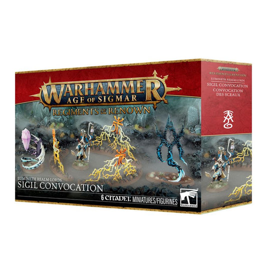 WARHAMMER AGE OF SIGMAR: LUMINETH REALM-LORDS REGIMENTS OF RENOWN SIGIL CONVOCATION