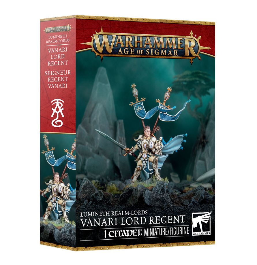 WARHAMMER AGE OF SIGMAR: LUMINETH REALM-LORDS VANARI LORD REGENT