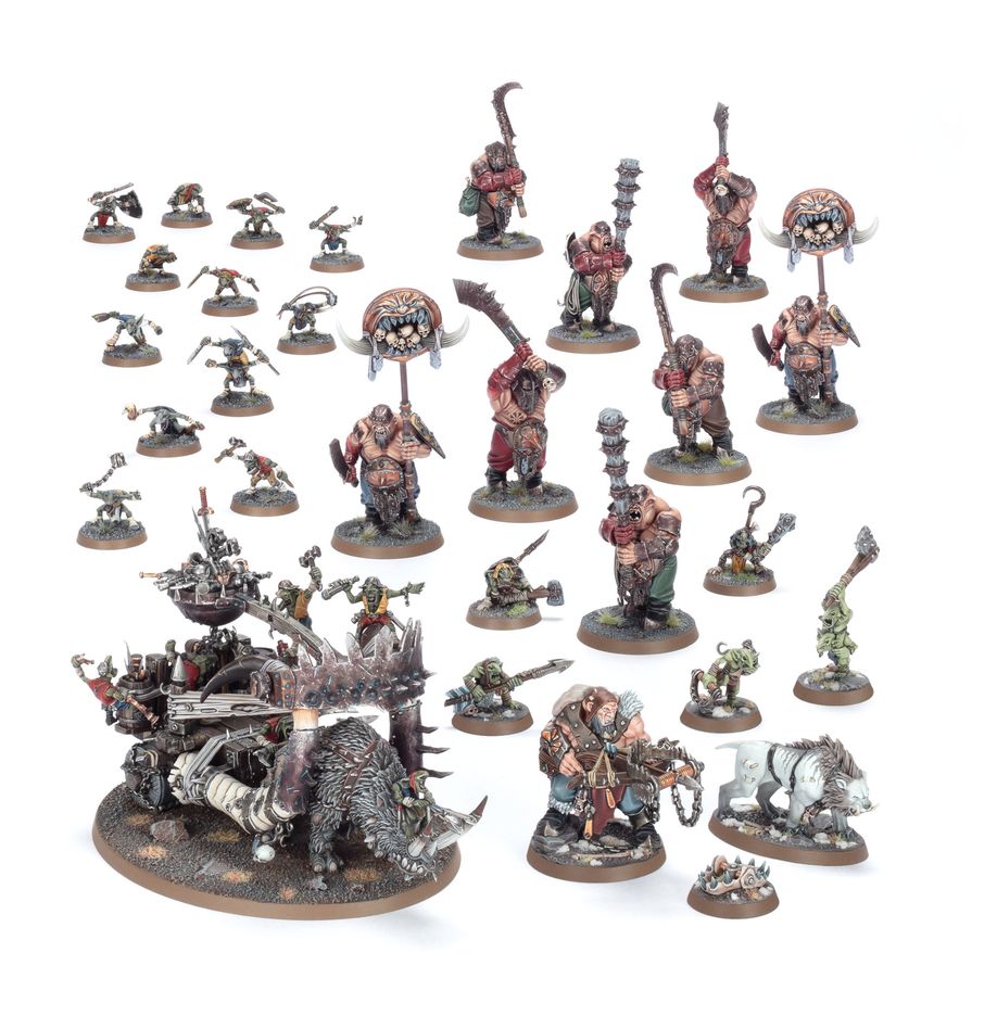 WARHAMMER AGE OF SIGMAR: SPEARHEAD OGOR MAWTRIBES SCRAPGLUTT