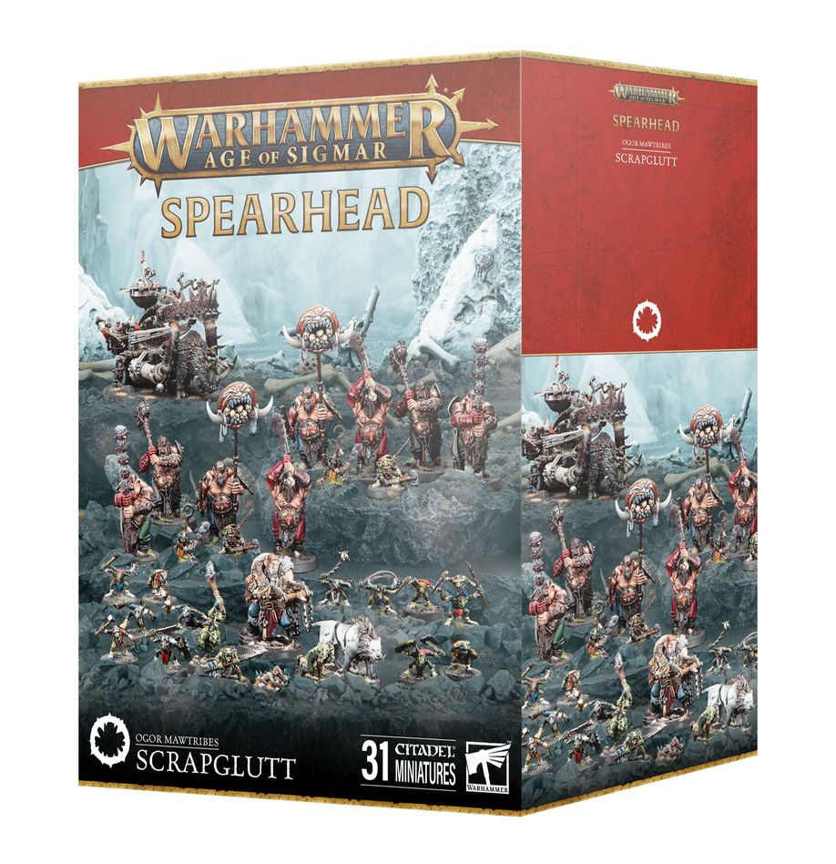 WARHAMMER AGE OF SIGMAR: SPEARHEAD OGOR MAWTRIBES SCRAPGLUTT