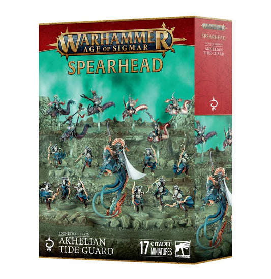 WARHAMMER AGE OF SIGMAR: SPEARHEAD IDONETH DEEPKIN AKHELIAN TIDE GUARD