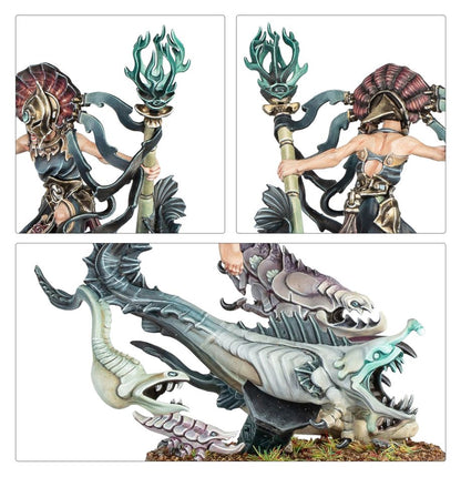 WARHAMMER AGE OF SIGMAR: IDONETH DEEPKIN MATHAELA ORACLE OF THE ABYSS