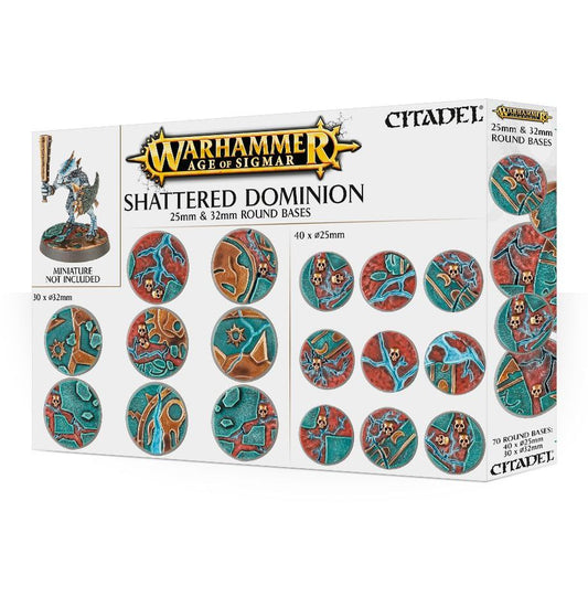 WARHAMMER AGE OF SIGMAR: SHATTERED DOMINION 25 & 32MM ROUND