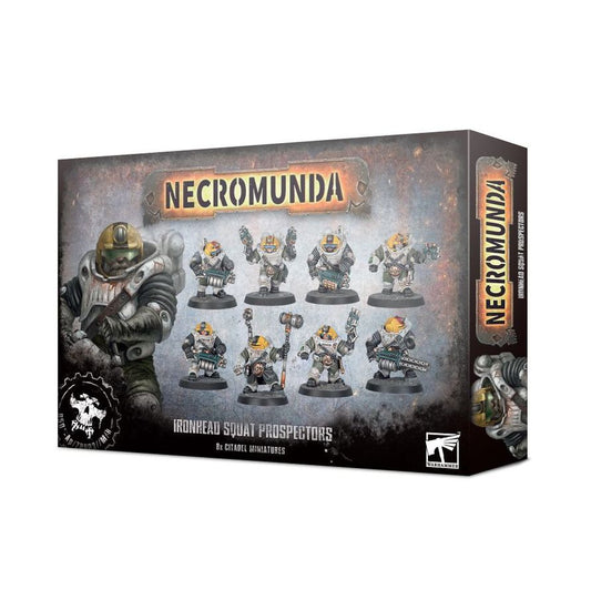 WARHAMMER 40K: NECROMUNDA IRONHEAD SQUAT PROSPECTORS