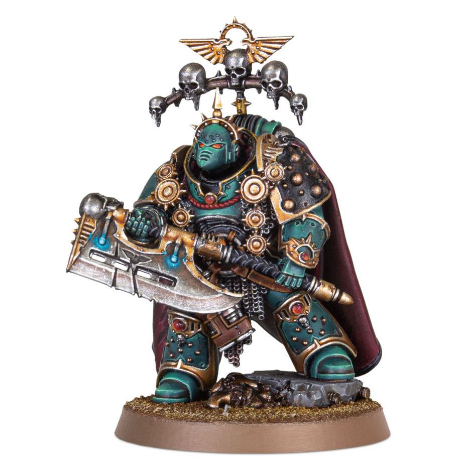 WARHAMMER THE HORUS HERESY: LEGION PRAETOR WITH POWER AXE