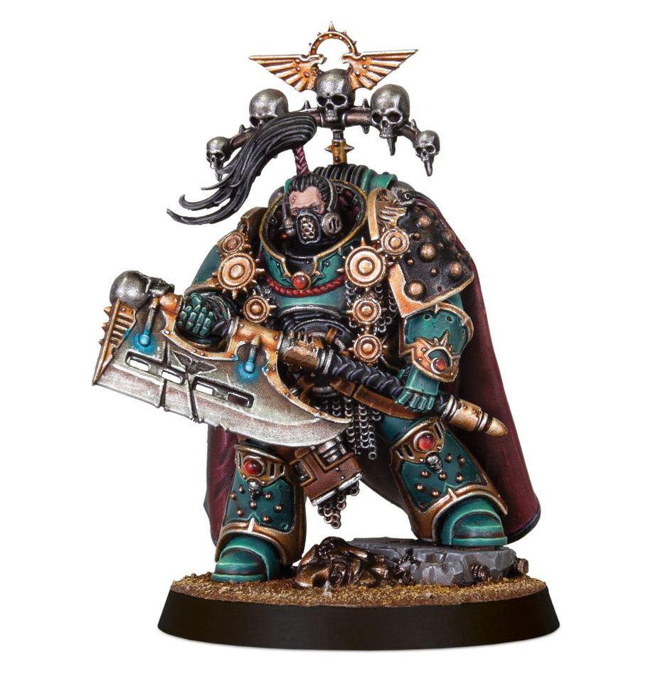 WARHAMMER THE HORUS HERESY: LEGION PRAETOR WITH POWER AXE