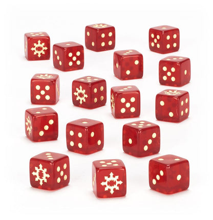 WARHAMMER 40K: WORLD EATERS DICE SET