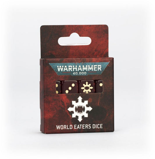 WARHAMMER 40K: WORLD EATERS DICE SET