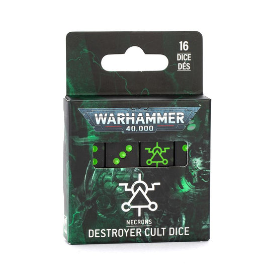 WARHAMMER 40K: NECRONS DESTROYER CULT DICE
