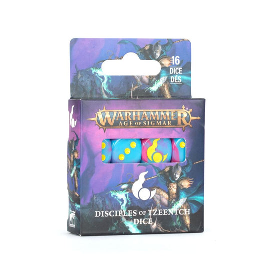 WARHAMMER AGE OF SIGMAR: DISCIPLES OF TZEENTCH DICE