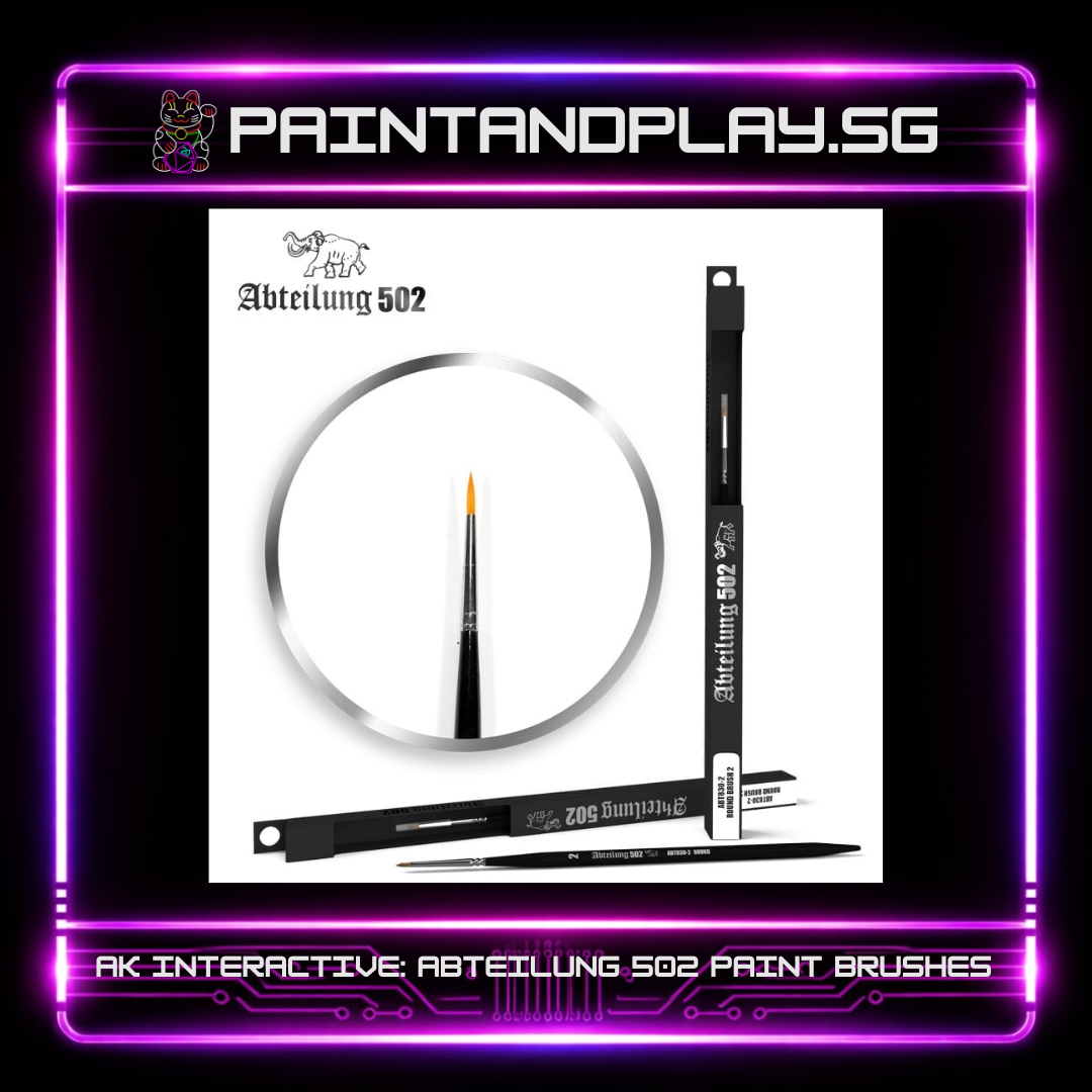 AK INTERACTIVE: ABTEILUNG 502 PAINT BRUSHES)