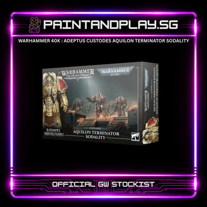 WARHAMMER 40K / HORUS HERESY: ADEPTUS CUSTODES COLLECTION HUB