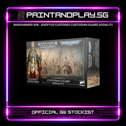 WARHAMMER 40K / HORUS HERESY: ADEPTUS CUSTODES COLLECTION HUB