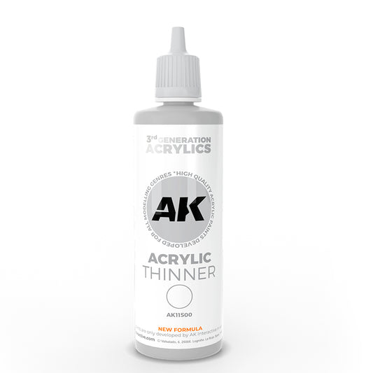 AK INTERACTIVE: 3RD GEN ACRYLICS THINNER 100ML