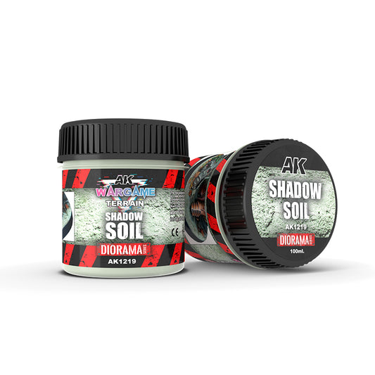 AK INTERACTIVE: SHADOW SOIL – WARGAME TERRAINS – 100ML
