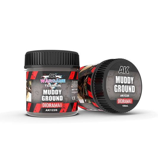 AK INTERACTIVE: MUDDY GROUND – WARGAME TERRAINS – 100ML