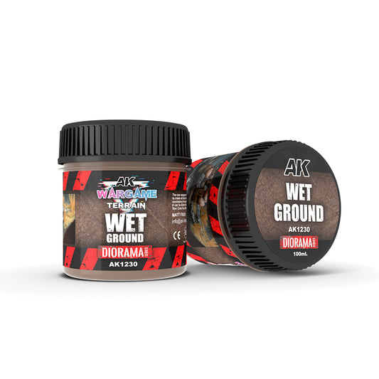 AK INTERACTIVE: WET GROUND – WARGAME TERRAINS – 100ML