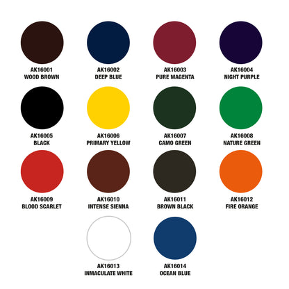 AK INTERACTIVE: THE INKS (30ML)