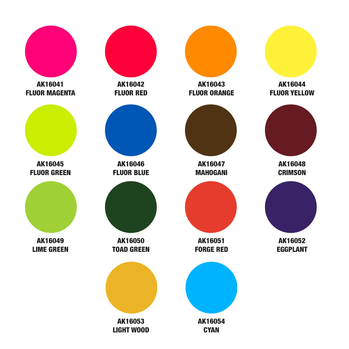 AK INTERACTIVE: THE INKS (30ML)