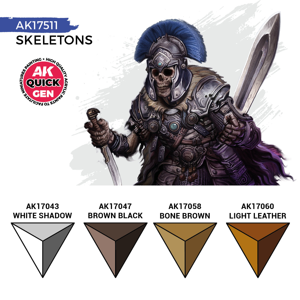 AK INTERACTIVE: SKELETONS (QUICK GEN SET)