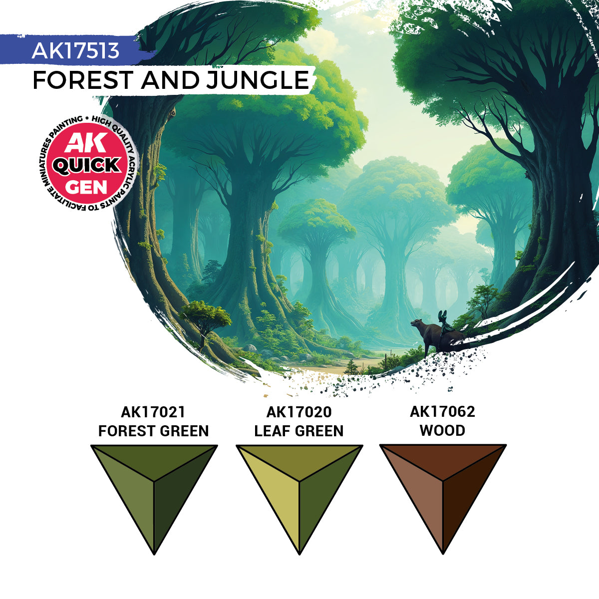 AK INTERACTIVE: FOREST & JUNGLE (QUICK GEN SET)
