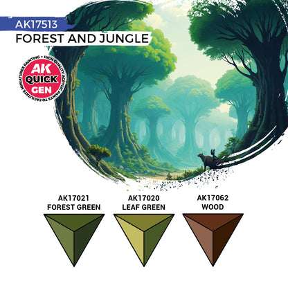 AK INTERACTIVE: FOREST & JUNGLE (QUICK GEN SET)