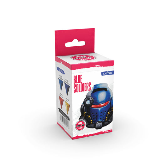AK INTERACTIVE: BLUE SOLDIERS (QUICK GEN SET)