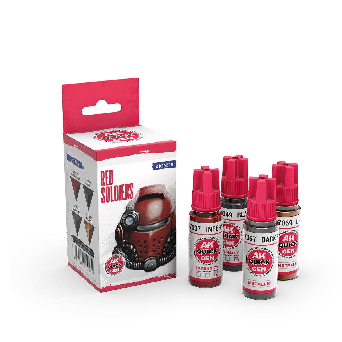 AK INTERACTIVE: RED SOLDIERS (QUICK GEN SET)