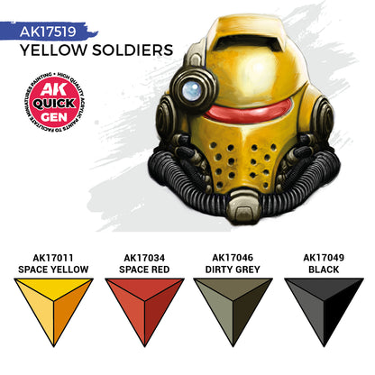 AK INTERACTIVE: YELLOW SOLDIERS (QUICK GEN SET)