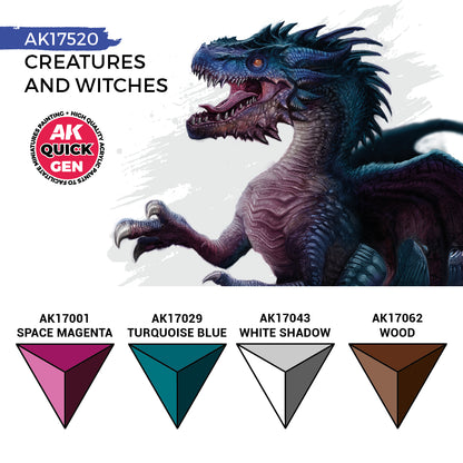 AK INTERACTIVE: CREATURES AND WITCHES (QUICK GEN SET)