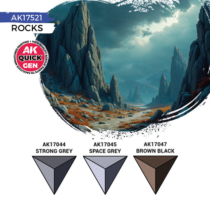 AK INTERACTIVE: ROCKS (QUICK GEN SET)