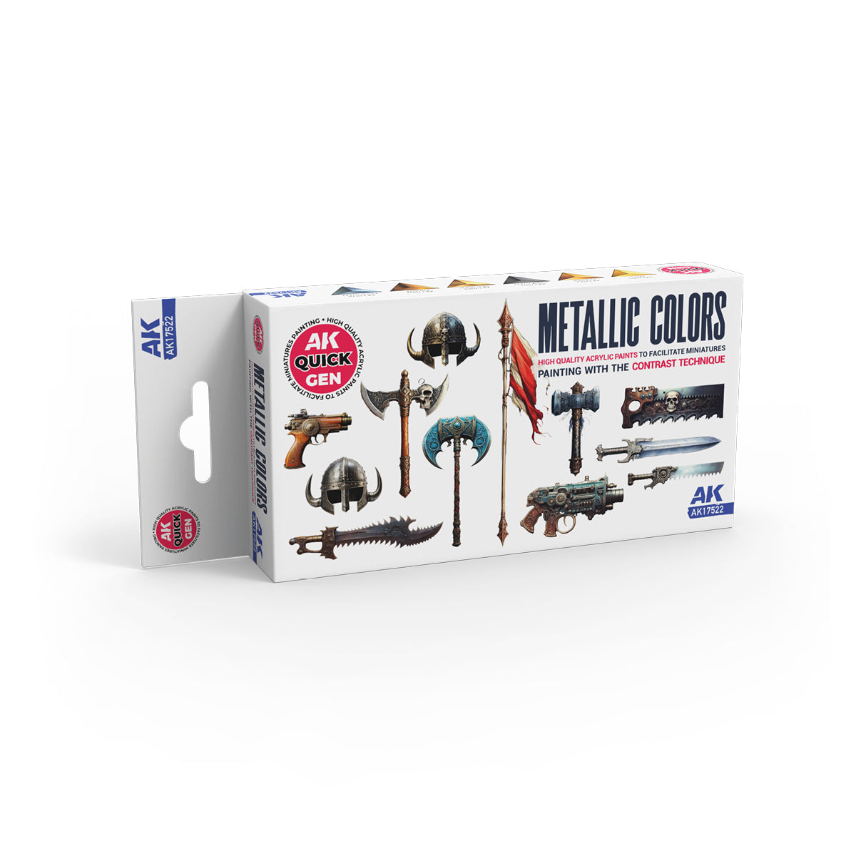 AK INTERACTIVE: METALLICS – QUICK GEN SET
