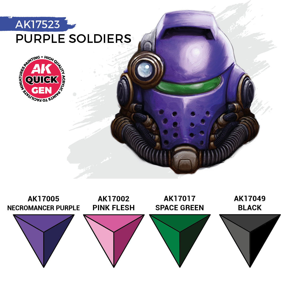 AK INTERACTIVE: PURPLE SOLDIERS (QUICK GEN SET)