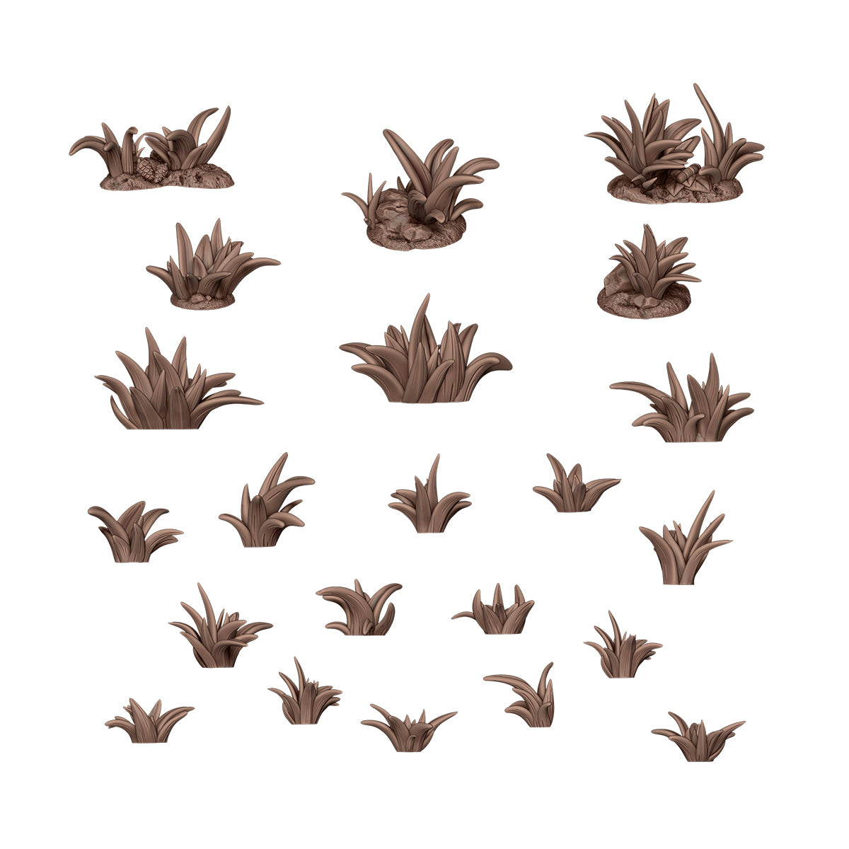 AK INTERACTIVE: GRASS TUFTS - BASING BITS 22 PCS