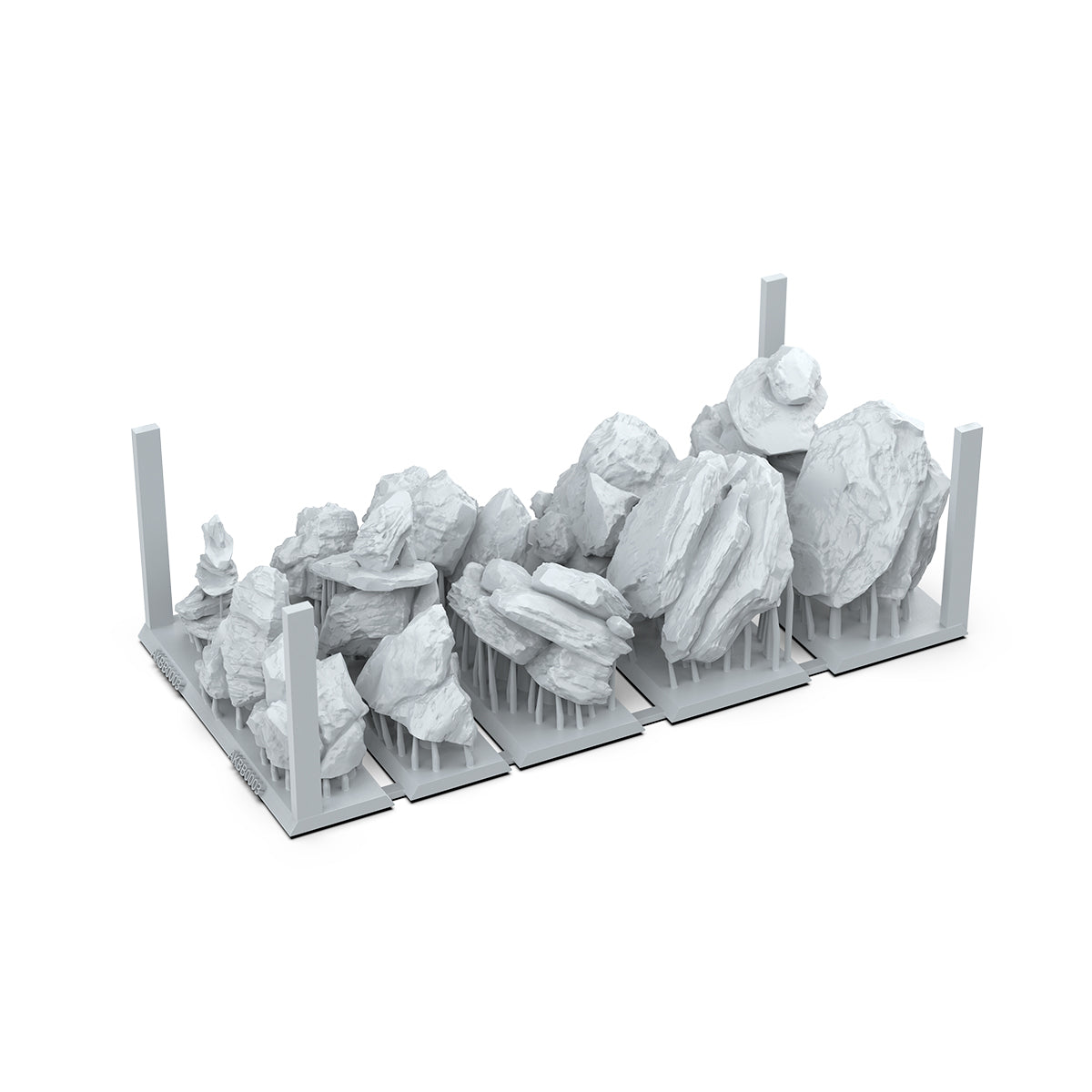 AK INTERACTIVE: ROCKS & TORS - BASING BITS 12 PCS