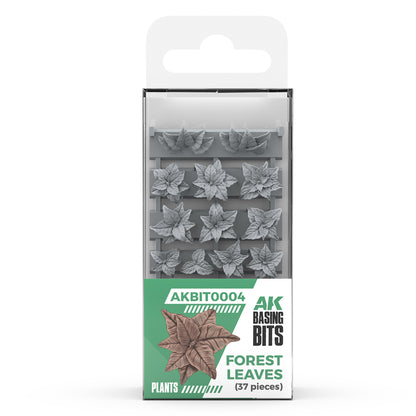 AK INTERACTIVE: FOREST LEAVES - BASING BITS 35 PCS