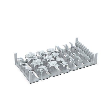 AK INTERACTIVE: FOREST LEAVES - BASING BITS 35 PCS