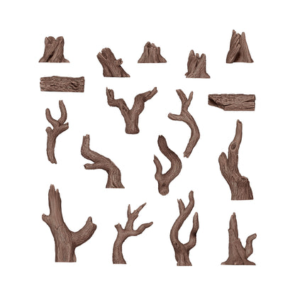 AK INTERACTIVE: DEAD TREE BASING - BASING BITS 17 PCS